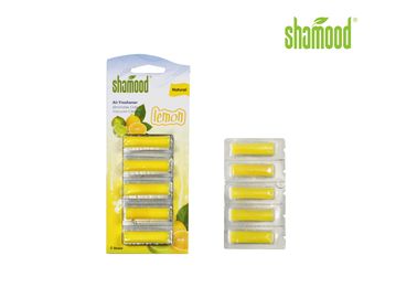 Κίτρινος καθαριστής 5 λουρίδες/σύνολο αναψυκτικών εγχώριου μικρός κενός αέρα λεμονιών