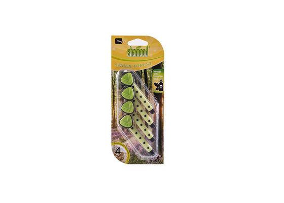 4PK ηλέκτρινο δασικό διπλό Scented αναψυκτικό αέρα ραβδιών διεξόδων